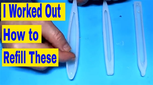 How to Make Refillable Resin Pens with Silicone Molds – Easy DIY!