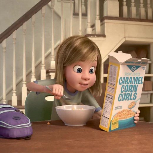 Riley's First Day of School in Inside Out Animation