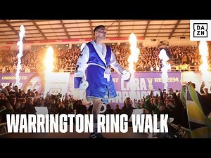 Josh Warrington's Incredible Ring Walk In Front Of Hometown Crowd
