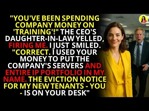 They Fired Me for 'Training' Fraud – I Evicted Them From Their Own Company 💼 | #OfficeRevenge