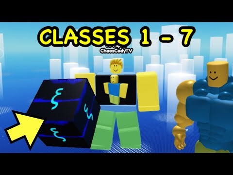 I Unlocked CLASSES 1 to 7 in Roblox DIFFICULTY LIFTING SIMULATOR