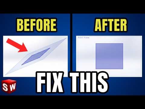 How to Fix Your View in SolidWorks