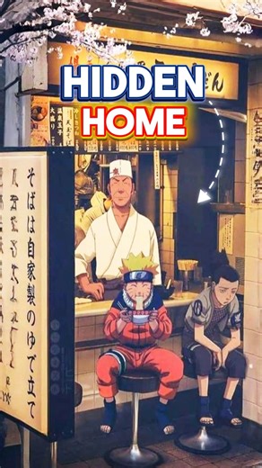 How a Simple Bowl of Ramen Became Naruto’s Home 🍜 #naruto #narutoshippuden #sasuke #ichirakuramen