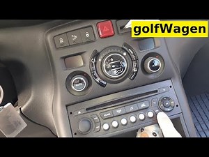 How to reset the TPMS on the Citroen C3?