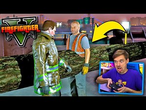 Ummm sir, how did THAT happen!? (GTA 5 Firefighter Mod) #GTAVMods