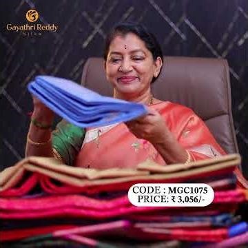 Pure Mangalgiri Cotton SAREES | GRS | #GayathriReddy |