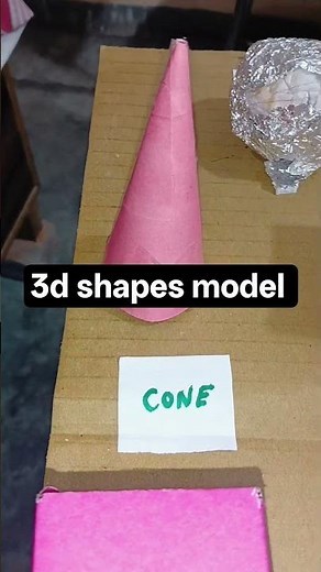 How to make 3D shapes with paper/3dshapes of cube cuboid sphere cylinder cone/3d models of shapes