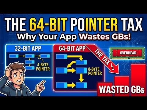 The 64-Bit Pointer Tax: Why Your App is Wasting GBs