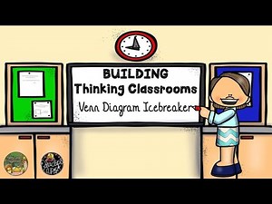 Building Thinking Diagrams: Venn Diagram Icebreaker First Day of School Activity