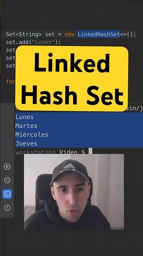 ☕ Java: LinkedHashSet es un set con orden