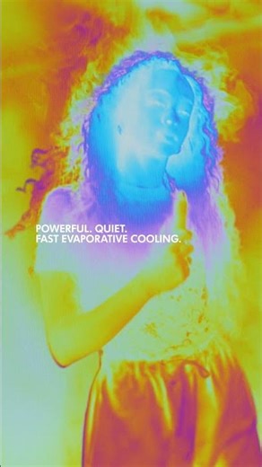 Fast Evaporative Cooling with the Dyson HushJet™ Mini Cool fan