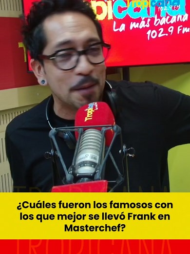 Frank Martínez y su relación con famosos en MasterChef