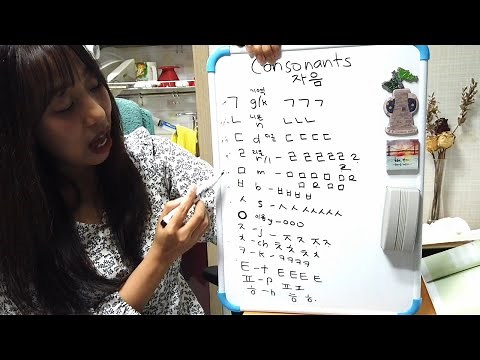 KOREAN CLASS in FILIPINO! Writing the Korean Alphabet [Part 2]