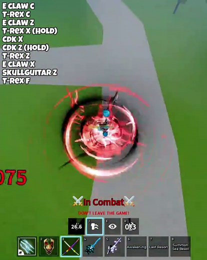 Ultimate T-Rex Combo Guide in Roblox Blox Fruits