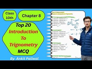 📘 Class 10 Maths NCERT | Chapter 8: Introduction to Trigonometry | Important MCQs 🔥By Ankit Paliwal