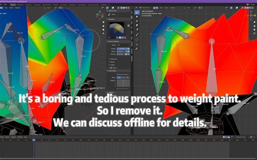 [Blender] Rig a Chibi Character in Blender and Export FBX into Unity