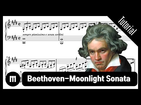 Beethoven Moonlight Sonata No.14 [Piano Tutorial] : Play the Most Beautiful Classic Ever 25