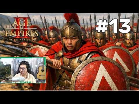 🔴AOE2 Chronicles: Battle for Greece - Artaphernes #12 Màn 20 Máu Và Vàng