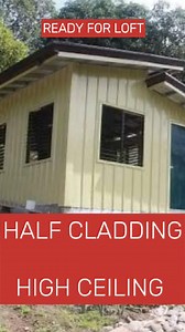 77K views · 203 reactions | Half Cladding with a high ceiling Ready for loft. | Small house design | Facebook