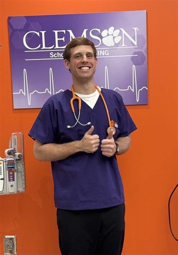 Little teaser: lots of content coming soon from my day at Clemson School of Nursing🐅🩺👨‍⚕️