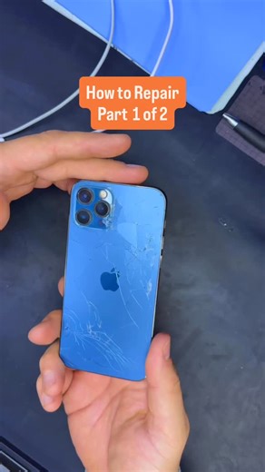 How to fully rebuild an iPhone 12 Pro. Start to finish repair video....