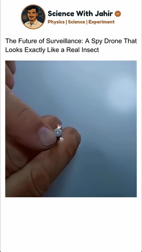 This tiny device may look like a normal dragonfly 🪰—but it’s actually a micro-drone designed for stealth surveillance. Built to mimic real insects, these robotic creatures can: Fly silently Blend into natural environments Capture video and audio without being detected Land on people or objects unnoticed Navigate through tight outdoor spaces Using ultra-light materials, micro-motors, and AI stabilization, this technology represents the next era of bio-inspired surveillance. It’s both fascinating