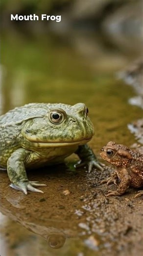 Frog Eats a Toad in One Bite!