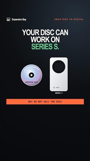 Xbox Disc to Digital on Series S: Do Not Sell the Disc