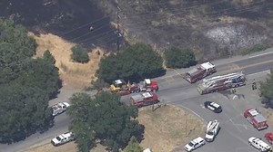 Watch: Firefighters respond to Napa brush fire