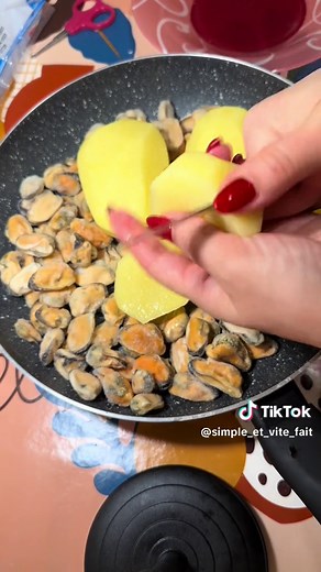 Recette Facile de Moules Surgelées avec Légumes