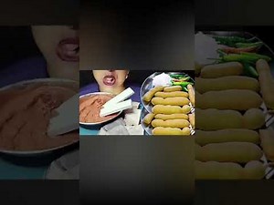 Full white slate pencil eating asmr video #slatepencilcrunching #slatepencilseating #slatepencil