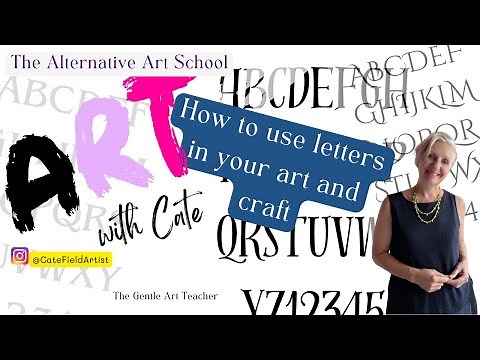 Alphabet Artistry: Creative Ways to Use Letters in Art and Crafts