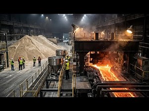 Inside the Modern Glass Factory: From Sand to Glass (The Whole Process)