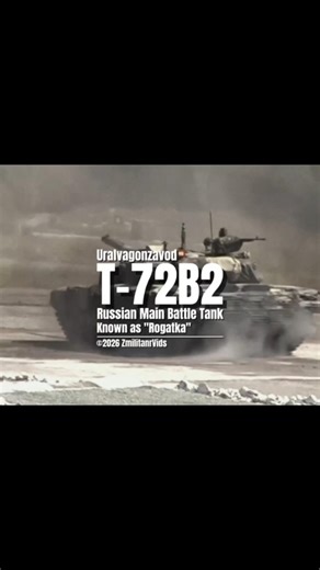 T-72B2 || #T72B2#Rogatka#mainbattletank#russianmilitary#shorts#viral#edit