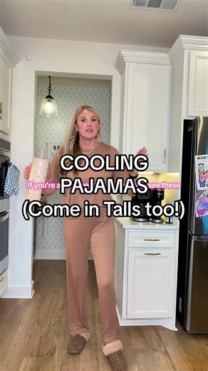 Nuuds pajamas are the softest cooling pajama set I’ve tried. Breathable, lightweight matching pajama set with a relaxed fit — perfect for hot sleepers and cozy nights at home. Women’s comfy loungewear pajamas that feel silky, stretchy, and actually keep you cool. @nuuds @Daryl-Ann Denner #nuuds #pajamas #mothersdaygiftideas #comfypajamas #coolingpajamas