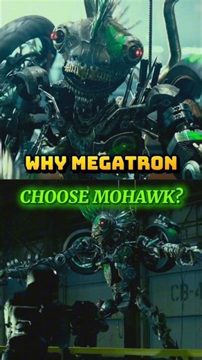 Why Megatron choose Mohawk ? #edformers #transformers