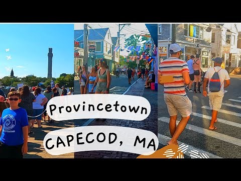 Provincetown Walking Tour - Cape Cod, Massachusetts | CAPE COD VLOG | PTown | P-Town
