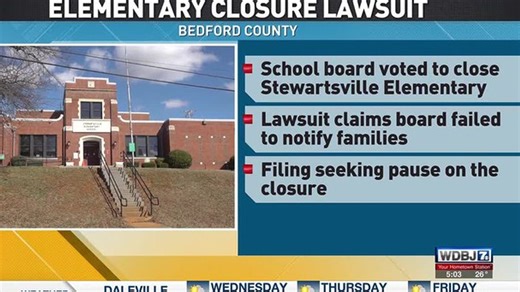 Bedford Co. Candidate Sues To Stop School Closure | Haystack News