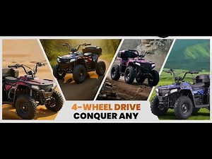 XW A19 40CC 4 Wheelers Gas Powered ATV Quad