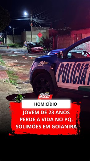 Goianira Urgente on Instagram: "Homicídio registrado no Pq. Solimões na noite desta terça-feira (18). Segundo informações preliminares o crime aconteceu na rua Xingu no Pq. Solimões, onde dois homens em uma moto passaram atirando, e tinha como alvo um jovem de 23 anos, que era conhecido como PARAFAL. A vítima tinha uma extensa ficha criminal e era associado ao tráfico de drogas na cidade. Ainda não se sabe o motivo do crime, que será investigado pela polícia civil. Equipes do serviço de inteligê