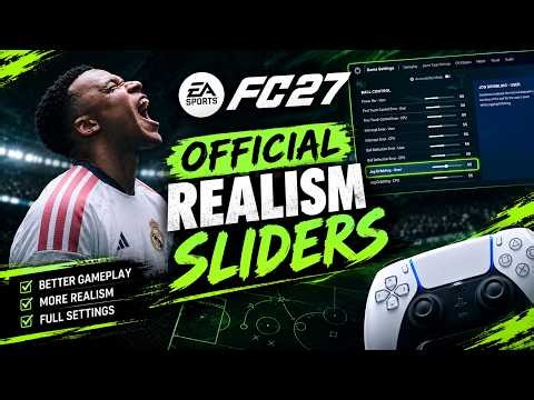 How To Make FC 27 REALISTIC — NEW Realism Sliders & Settings