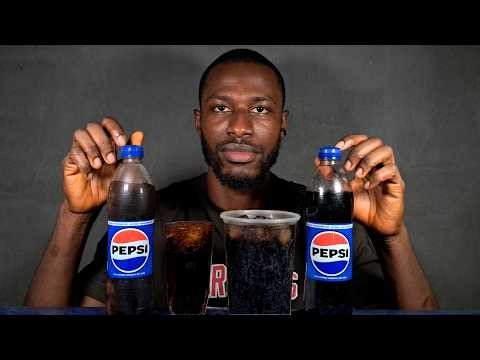 ASMR DRINKING | ICE COLD PEPSI WITH SLUSHY PEPSI ASMR DRINKING