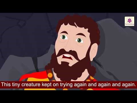 Robert The Bruce and The Spider | Famous Scottish Story For Kids by Periwinkle | Story #7