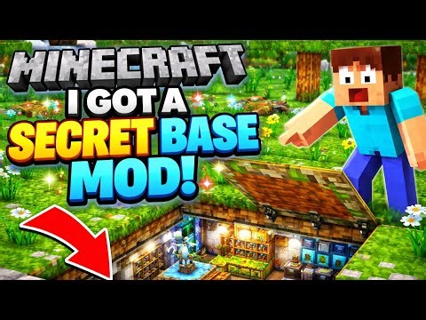 mincraft i got a secret base mod