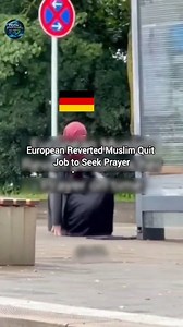 European Reverted Muslim QUITS Job After Boss Blocks Her From Prayer #reels #viralreels #foryoupage #fyp | Techislamicspot