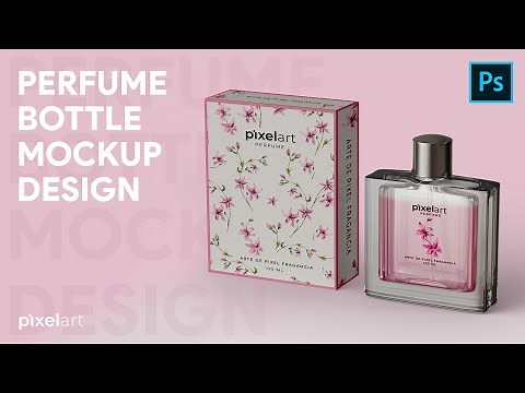 How To Make Perfume Bottle & Packaging Mockup in Photoshop