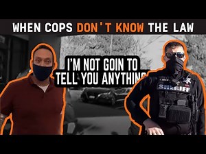 Cops OWNED After ID Refusal Do The walk Of Shame! I Don't Answer Questions