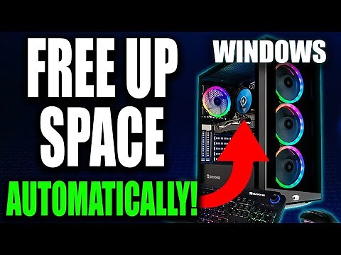 How to FREE Up Disk Space on Windows 11 AUTOMATICALLY! 🖥️ Make Your PC Faster!
