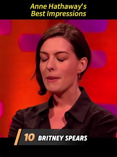 Anne Hathaway’s Spot‑On Britney Spears Impression Fans Rewatch