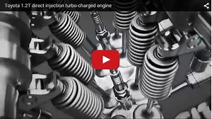 トヨタ「1.2Lターボエンジン」：解説ムービー - NEWCAR-MOVIE